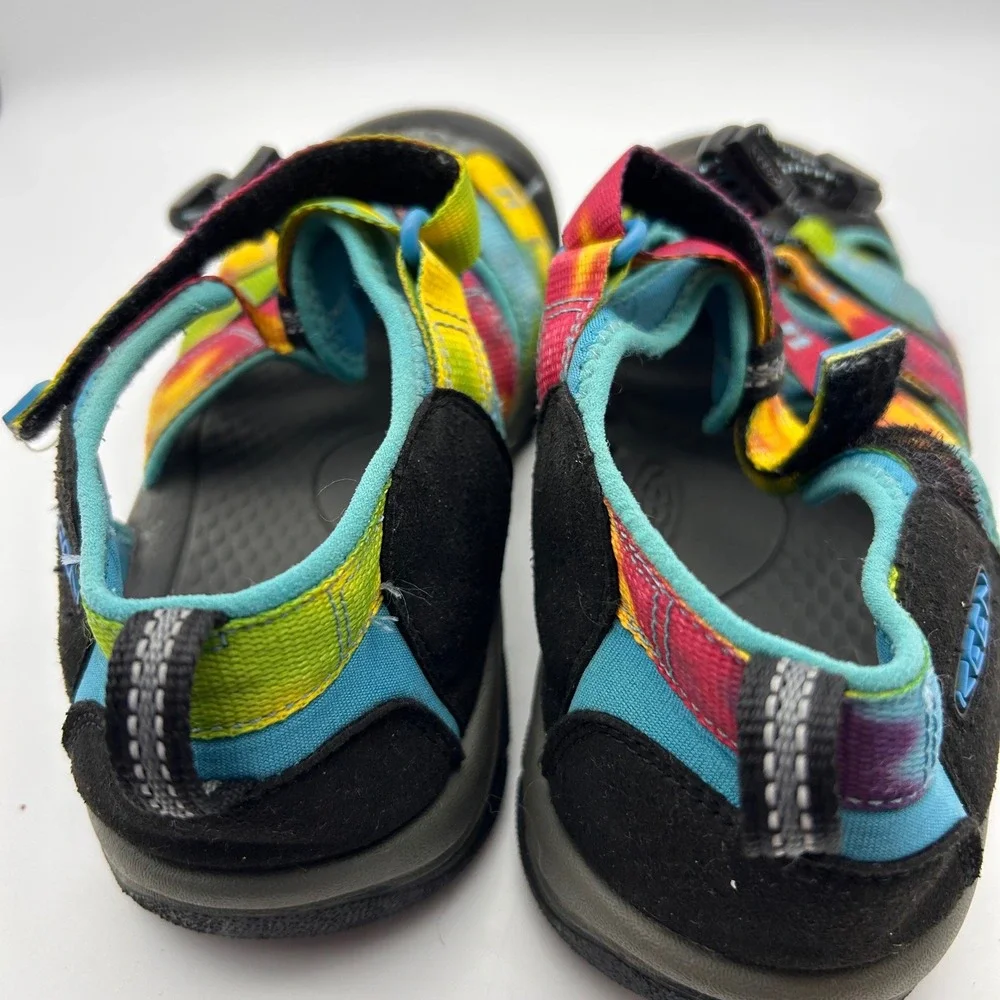 Keen Newport H2 Kids Tie Dye Sport Sandals Multi Color Water Shoes Size 5 US
